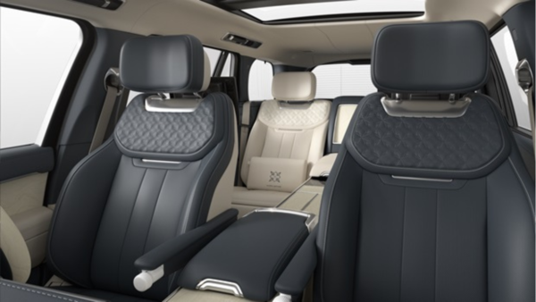 Range Rover SV Masara edition interior
