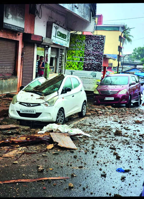 unsafe Margao buildings