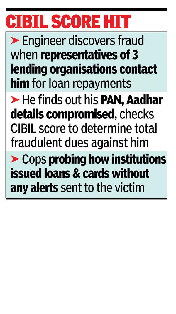 Identity theft: Three loans, ₹10L on credit cards using IIT engineer’s credentials