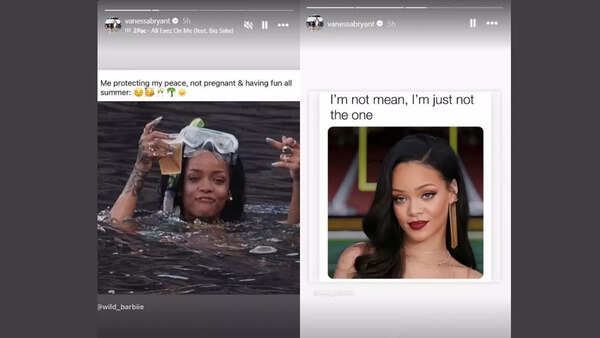 Vanessa Bryant's instagram response. Image via: vanessabryant/ Instagram Vanessa Bryant's instagram response