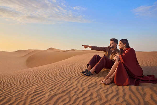 Virat Kohli and Anushka Sharma in a promotional advertisement (Image via X) Virat Kohli and Anushka Sharma