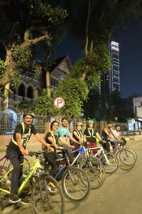 Midnight Cyclists of Mumbai