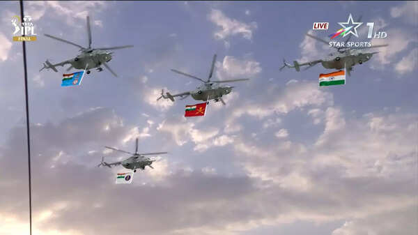 Views of IPL 2025 closing ceremony. (Image: Screenshot) IPL ceremony