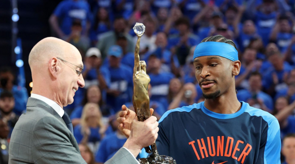 Adam Silver and SGA