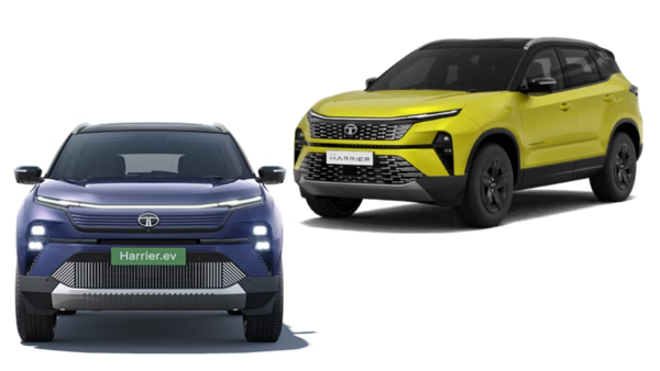 Tata Harrier EV vs Harrier diesel
