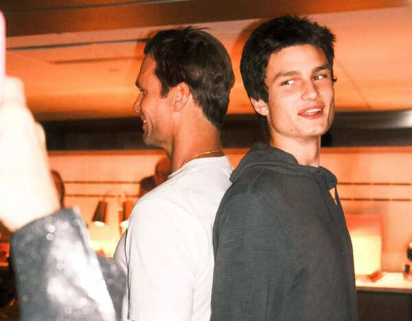 Tom Brady and his son Jack
