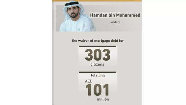 Dubai initiative waives Dh101 million in housing loans for 303 citizens