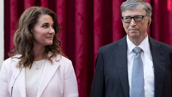 Melinda French and Bill Gates