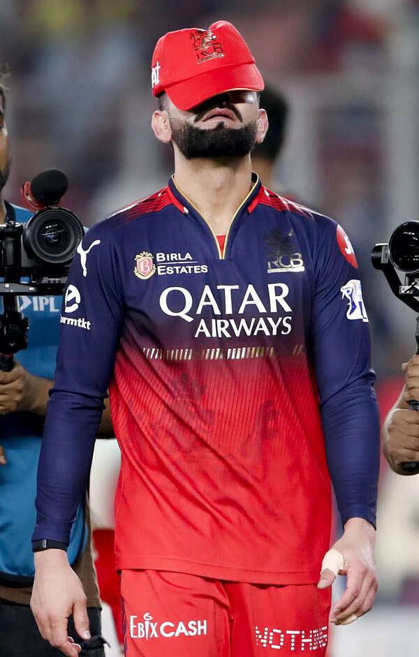Ahmedabad, Jun 04 (ANI): Royal Challengers Bengaluru's Virat Kohli, after the te...