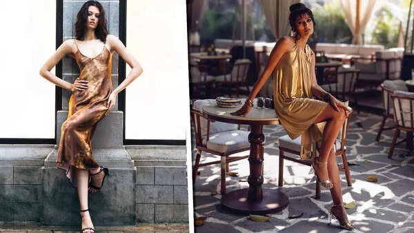 Model Daman Brar agrees that comfort is everything. “A bad pair of heels can mess up your back for the whole day"