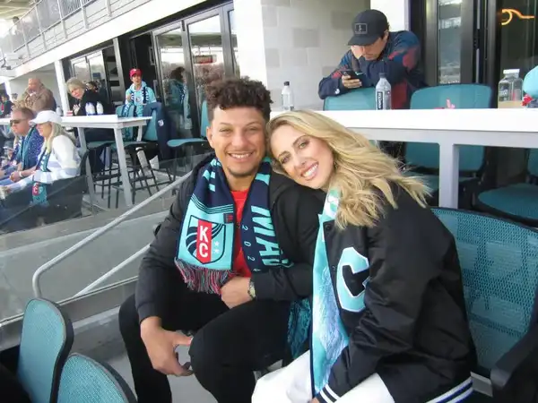 KC drives the tax, a sales match and a landmark at a time (image by Instagram) Patrick and Brittany Mahomes