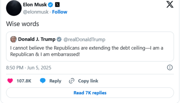Old trump tweet revival in political irony