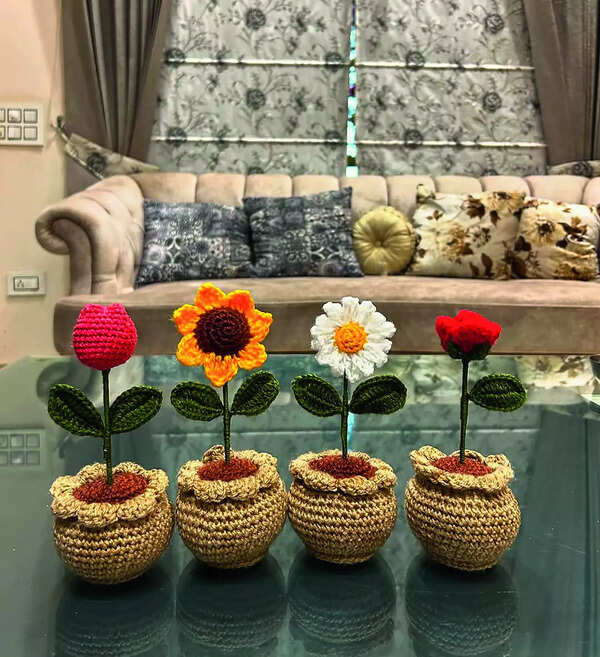Crochet decor