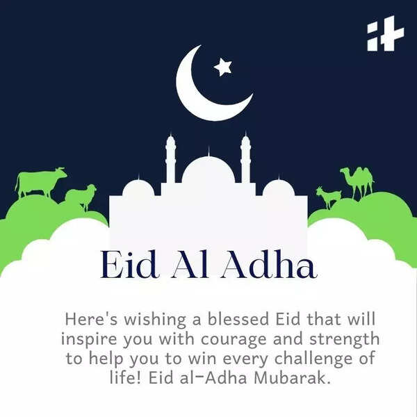 Eid-ul-Adha 2025 is being celebrated in India on 7th June, a day after Saudi Arabia marked the occasion. People are sharing warm Eid Mubarak wishes while enjoying the festive spirit, sacrifice, and prayers. Eid Mubarak WhatsApp wishes image