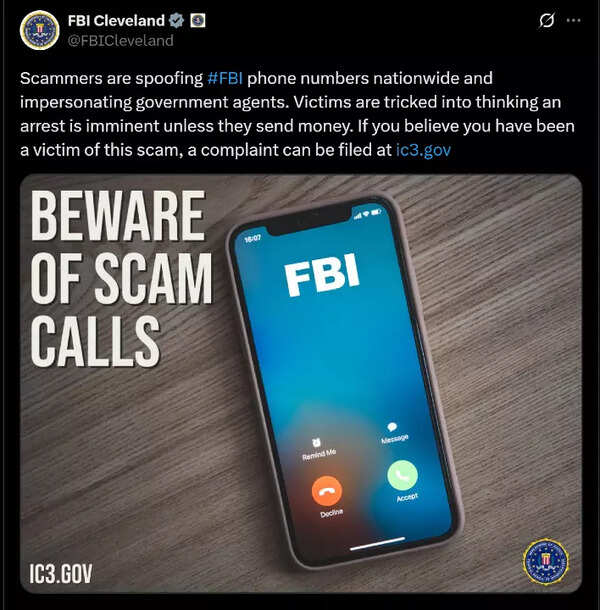 Scam warning