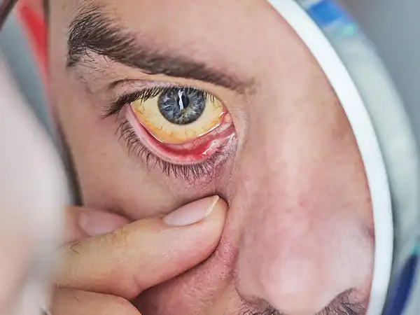 jaundice yellow eyes