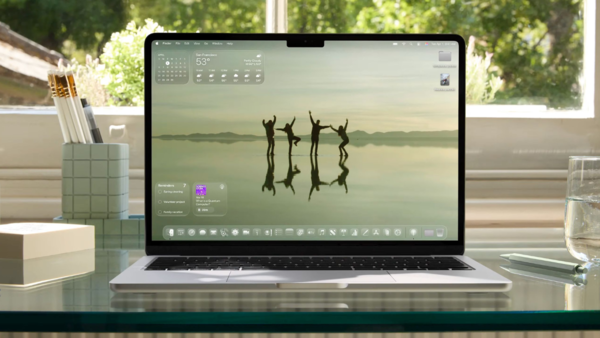 macOS Tahoe also embraces the transparency