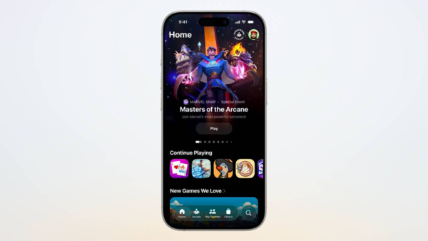 The new Games app