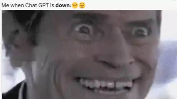 Image credits: X Internet erupts with ChatGPT down memes