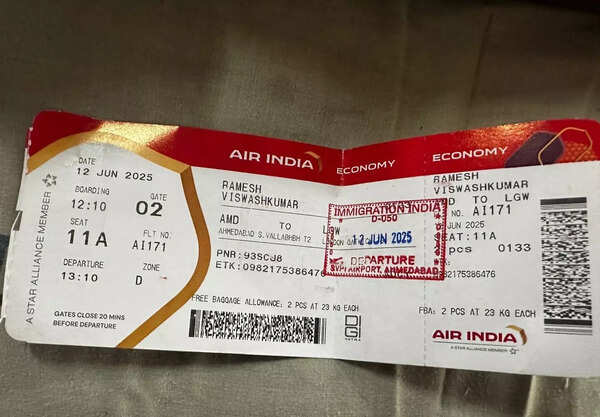 Ahmedabad plane crash: Police finds one survivor in seat 11A; 242 were onboard | India News 2 -