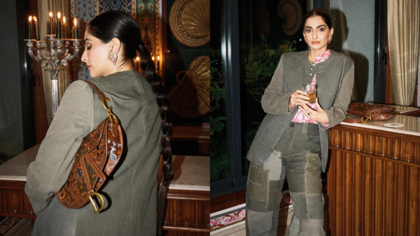 Sonam's birthday wardrobe was all about oversized blazers