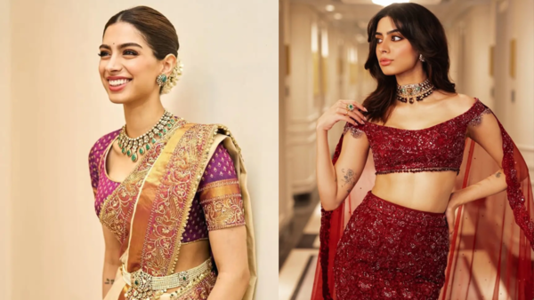 Khushi Kapoor’s traditional wardrobe screams elegance