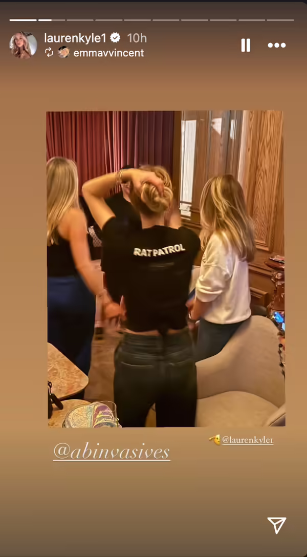 Lauren Kyle fuels momentum with custom “Rat Patrol” shirt