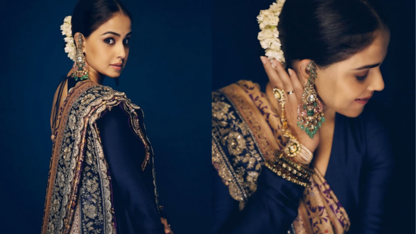 Genelia D'Souza in Anarkali gown
