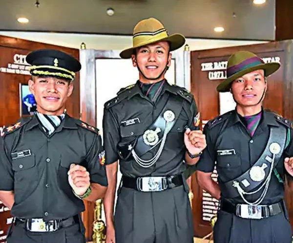 Boys band for officers: Since school together, 6 Manipur men commissioned