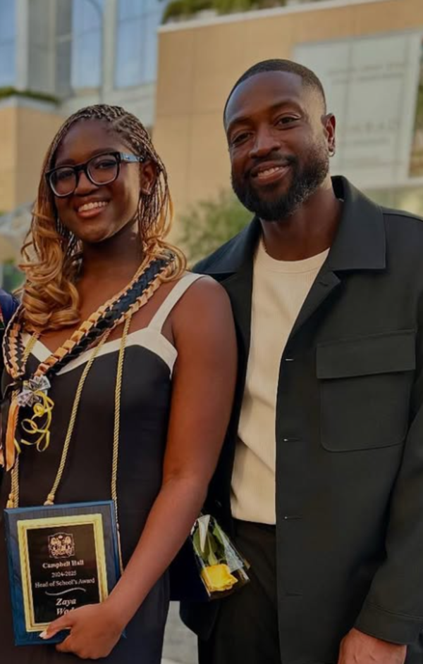 Dwyane Wade and Gabrielle Union beam with pride as they celebrate