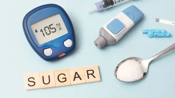 What should a person who has diabetes and hypertension in the morning?