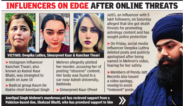 Influencer’s killing