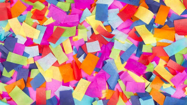 Source: Adobe stock Brightly dyed paper