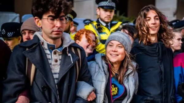 Chris Kebbon with Greta Thunberg