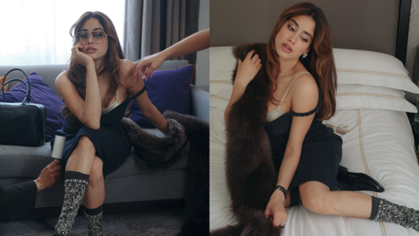 Janhvi Kapoor in Miu Miu