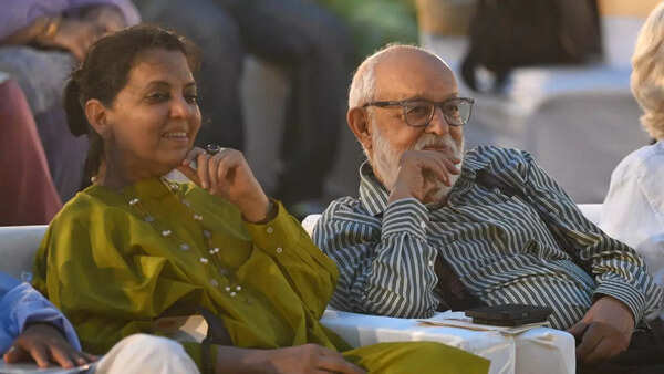 Chef Gunjan Goela and culinary chronicler Pushpesh Pant