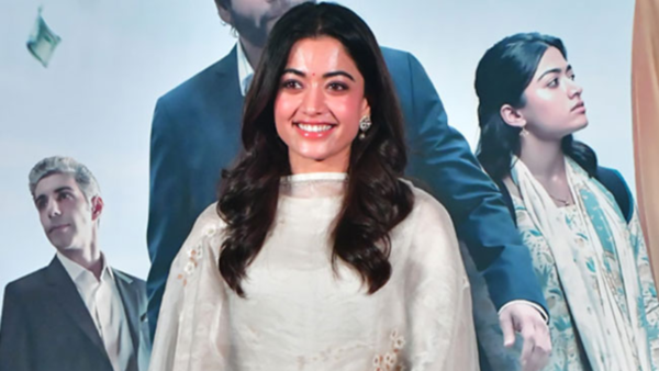 Rashmika Mandanna's promotional ethnic lookbook
