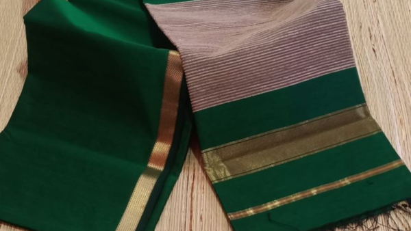 Process of making Maheshwari sarees