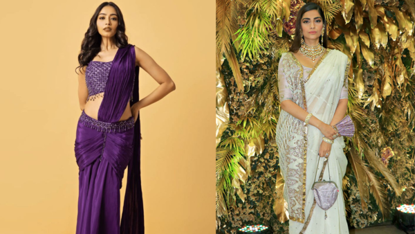 How to look slim in saree