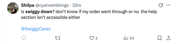 Swiggy down