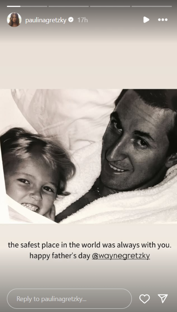 Wayne Gretzky's daughter Paulina Gretzky shares heartfelt Father's Day post
