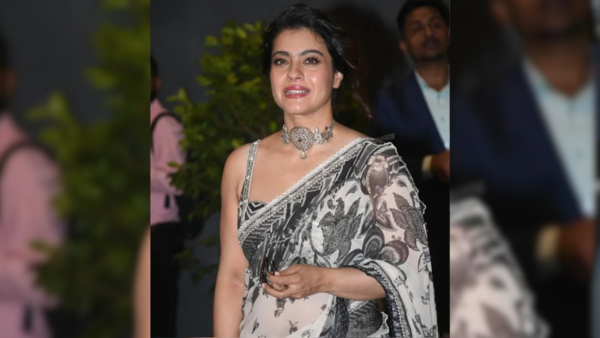 Kajol spills monochromatic magic