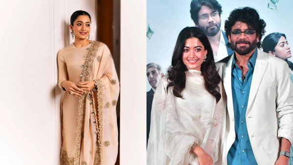 Rashmika Mandanna flaunts ethnic fashion
