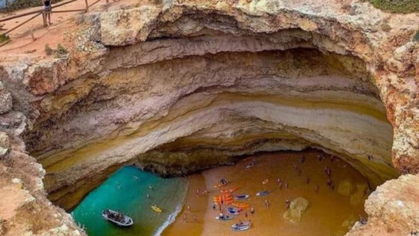 Benagil Sea Cave – Algarve, Portugal  Want caves and