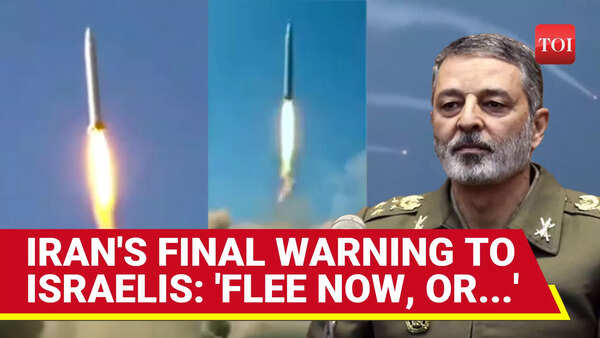 Iran Releases Second Video Of Hypersonic Missile Attack On Israel ...