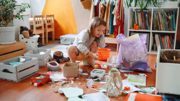 Image credits: Getty Images Clearing clutter is not a priority