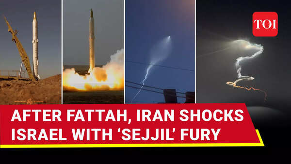 Iran Releases Second Video Of Hypersonic Missile Attack On Israel ...