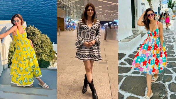 Kriti Sanon wearing Nobo's dresses