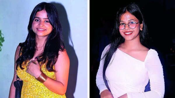 (L) Anshika (R) Khushi Singh