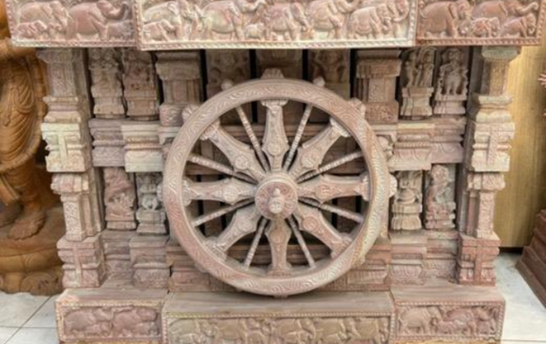 Sandstone Konark Wheel 3